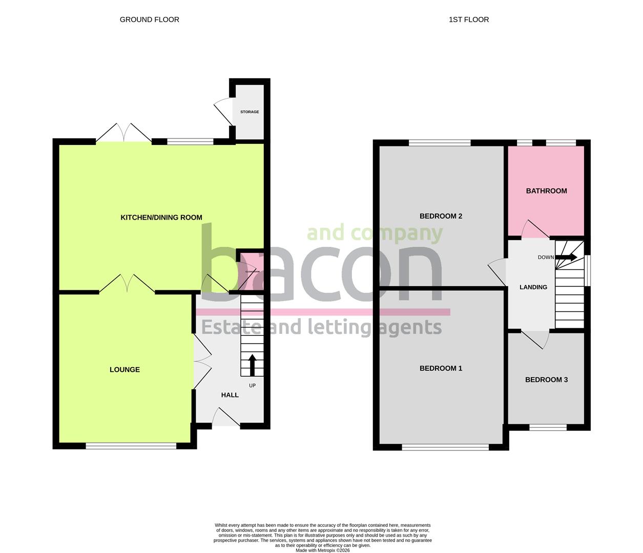 Floor Plan | House - End Terrace | Shandon Road, Broadwater, Worthing | For Sale